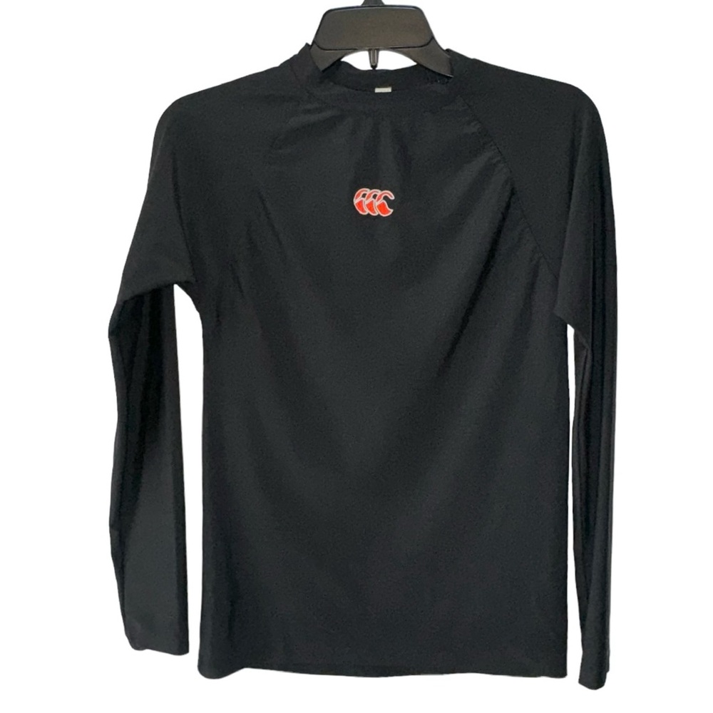 4/$40 Canterbury Rashguard Sun‎ Protection Long Sleeve Black Swimsuit Shirt - Picture 4 of 7